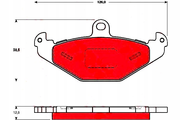 фото №11, Гальмівні колодки ham. opel t. speedstar
