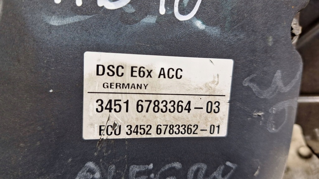 Насос блок керування abs 6783364 6783362 bmw e60 e61 Зі Шроту