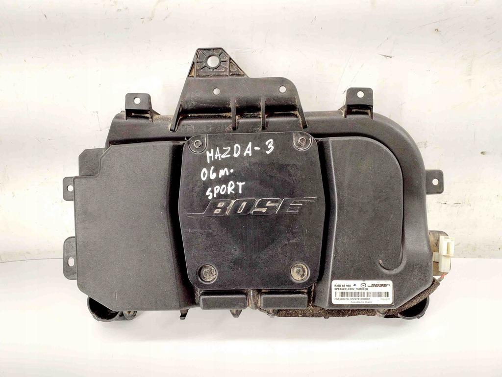 фото №1, Сабвуфер mazda 3 bk b33d66960 2.0l бензиновый 2006
