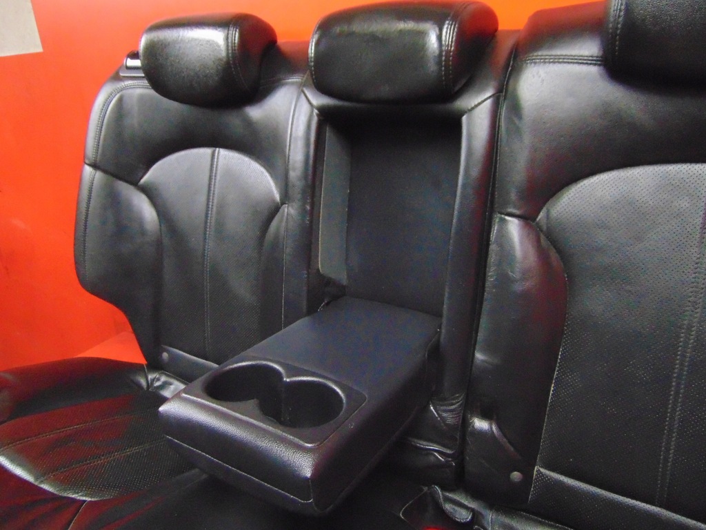 фото №8, Hyundai ix35 09- заднє сидіння задня задня шкіра підігрів