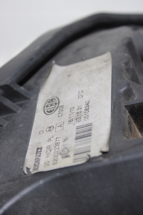 фото №7, Лампа права передня dacia sandero i