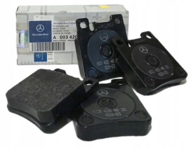 фото №1, Тормозные колодки тормозные задняя mercedes sl r129 w124 w140 slk r170 w202 a0034204820