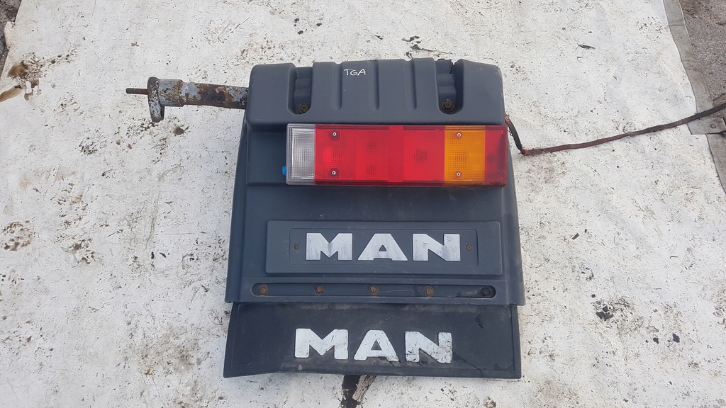 фото №1, Крыло подкрылок труба кронштейн правый man tga tgs