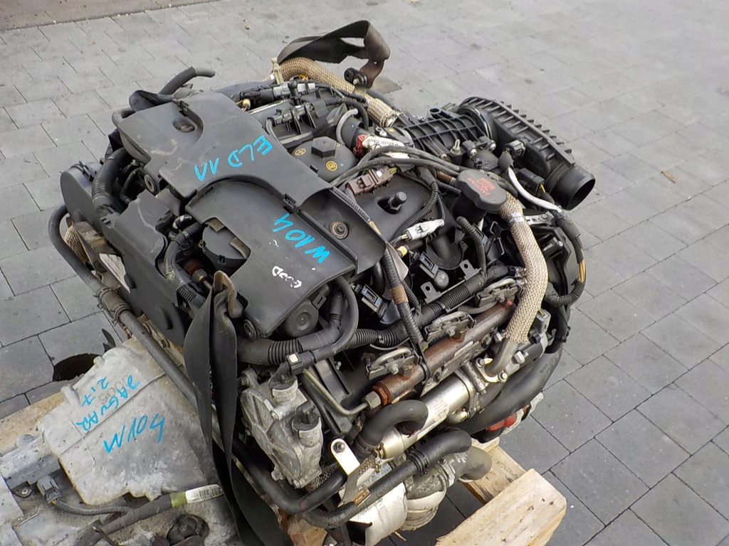 фото №15, Jaguar s-type 2.7 tdv6 двигатель eld11 276dt kompletny