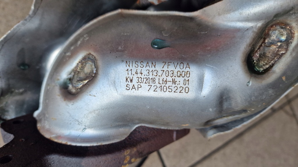 фото №6, Каталізатор dpf renault koleos ii x-trail t32 1.7dci 208a00747r 147358604r