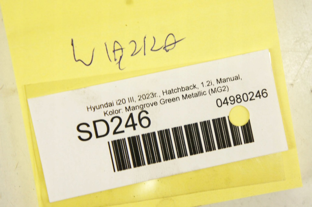 фото №8, Sd246 hyundai i20 iii ^ джгут 91885-q0040