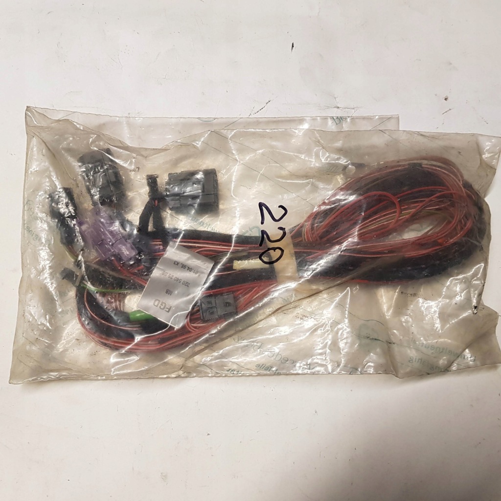 фото №1, Mercedes s 220 джгут електропроводка a2205402508 шланг