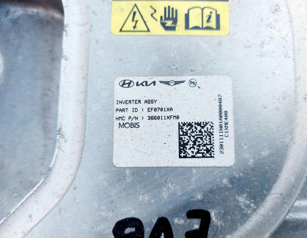 фото №8, Kia ev6 23r. двигатель электрический преобразователь 36500-1xab0