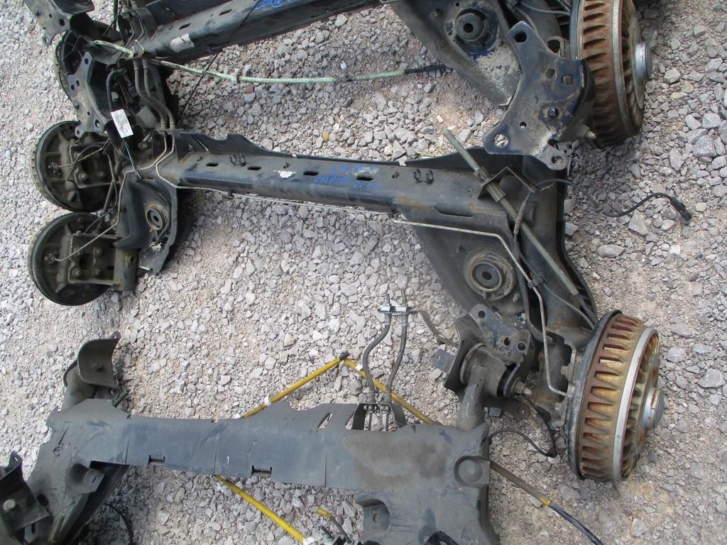 фото №1, Renault captur 2013-19 балка підвіска задня задня oś