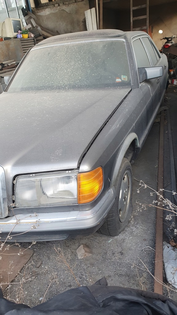 фото №1, Бампер лампа крыло капот дверь mercedes w126