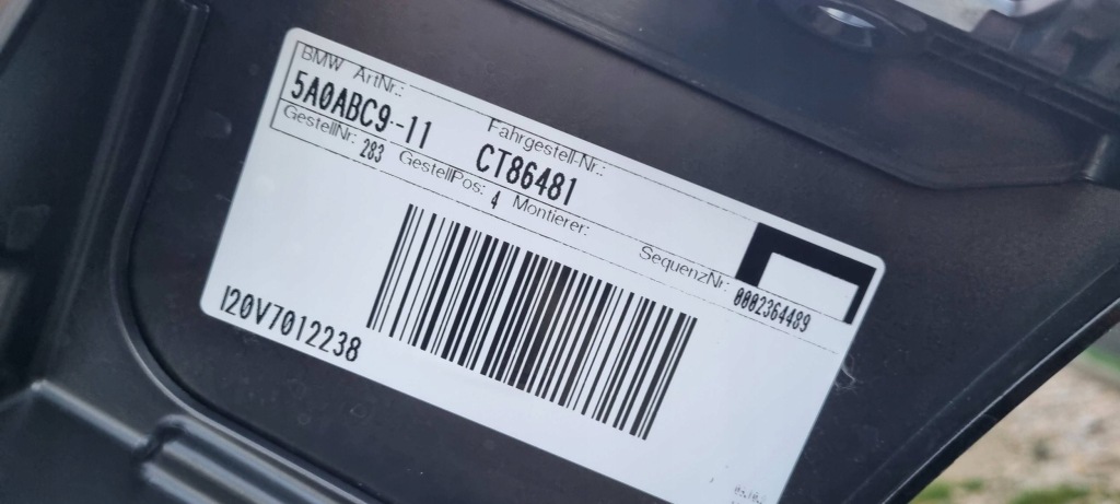 фото №16, Bmw ix i20 m-pakiet 2021- бампер перед оригінал a284