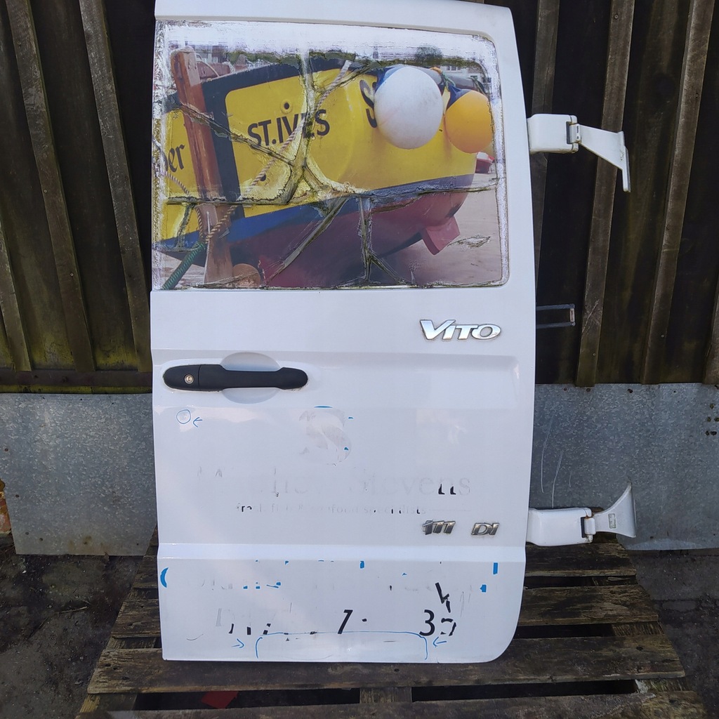 фото №1, Mercedes vito w639 дверь правый задняя задние холодильная установка long