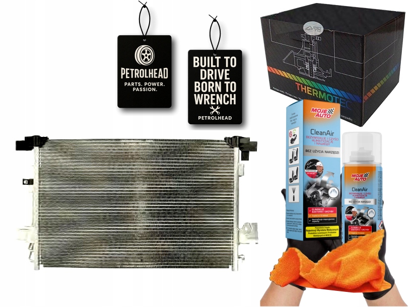 фото №1, Конденсатор кондиционера citroen c4 aircross c-cross #petrolhead pro+ kit9