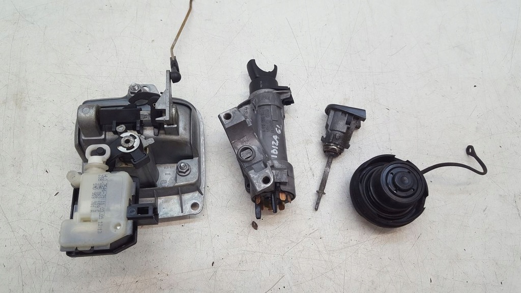 фото №13, Замок зажигания ручка ключ seat ibiza 6l 1,2