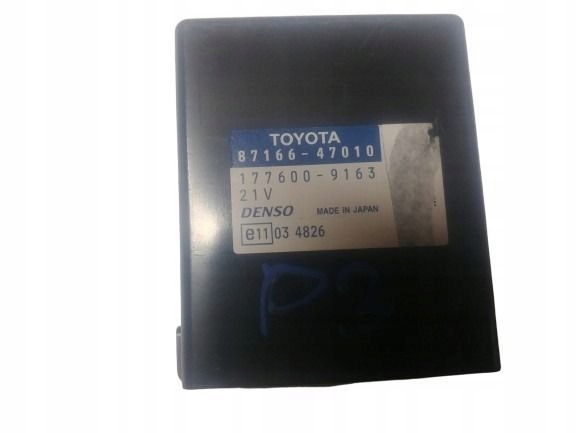 фото №1, Модуль блок управления toyota prius iii 87166-47010