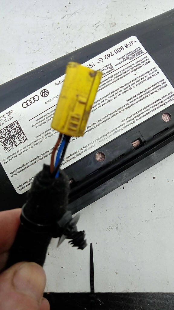 фото №10, Подушка подушка безопасности сиденье правого a6 c6 4f0880242g