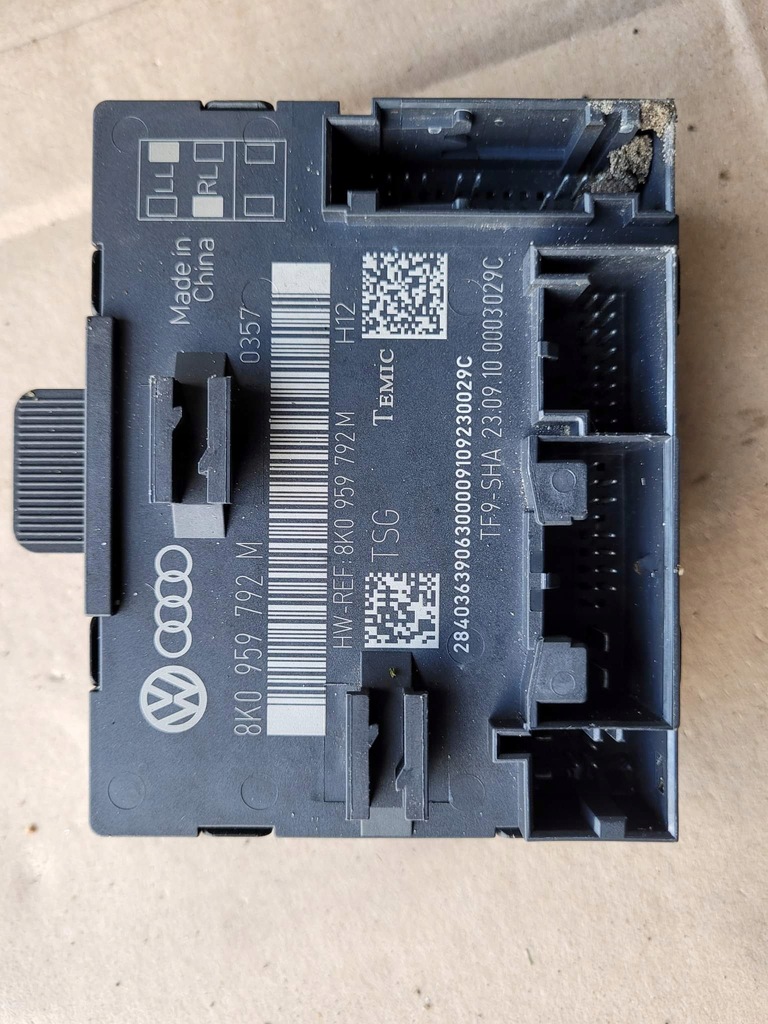 фото №1, Модуль дверь перед audi q5 8r 8k0959792m