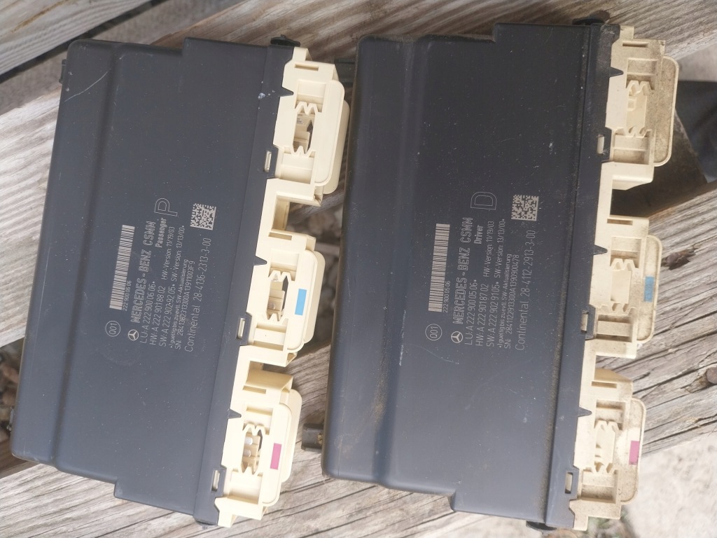 Купити Mercedes w222 модуль сидіння блок керування лівий правий комплект