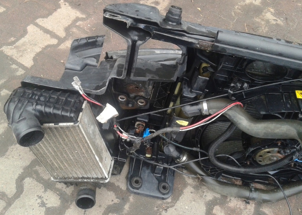 Ремінь перед передній балка радіатор вентилятор fiat stilo 2001-2007 1,9 jtd Зі Шроту