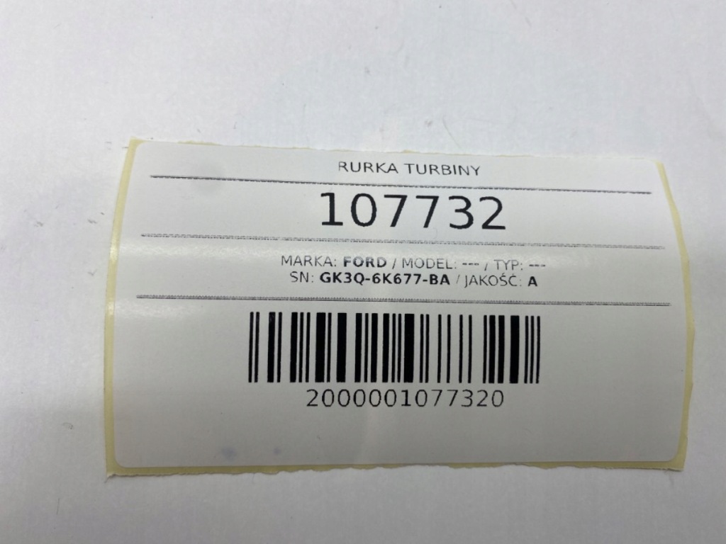 фото №4, Шланг труба масла турбины обратка ford transit 2.0 tdci gk3q-6k677-ba