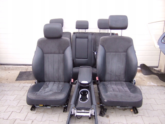 фото №1, Mercedes ml w164 164 салон сидіння заднє сидіння обшивки