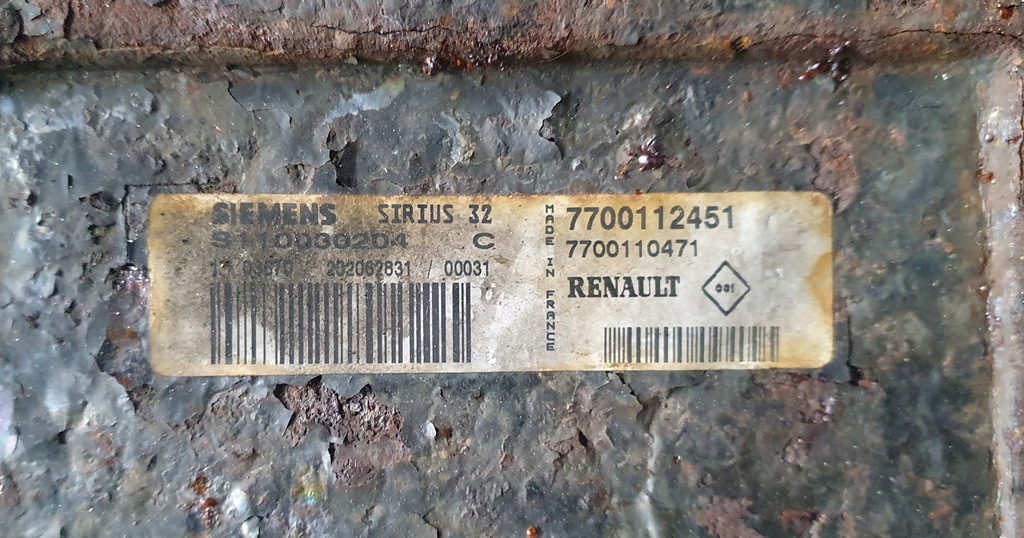 фото №2, Бортовой компьютер renault espace iii 2.0 7700112451