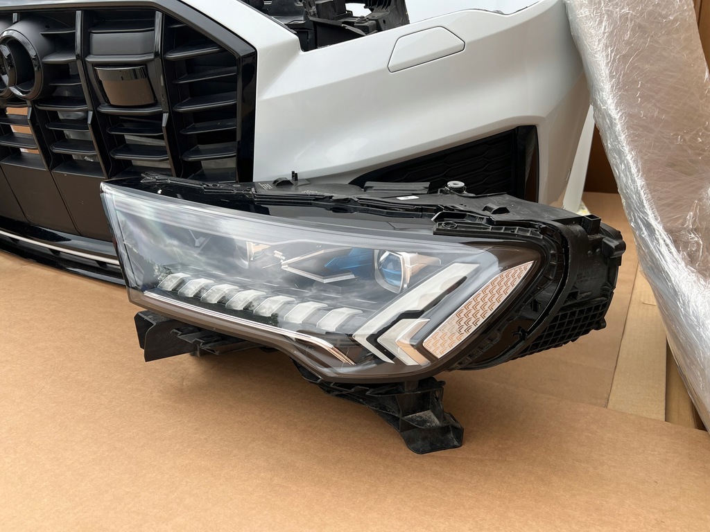 фото №5, Audi q7 4m s-line lift 2020 3,0 tdi перед kompletny laser ls9r