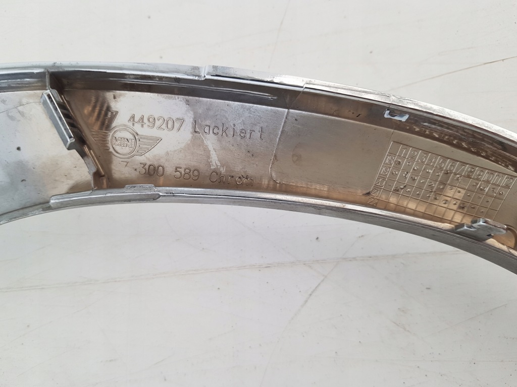 Mini cooper f56 рамка решётки бампера хром Доставка