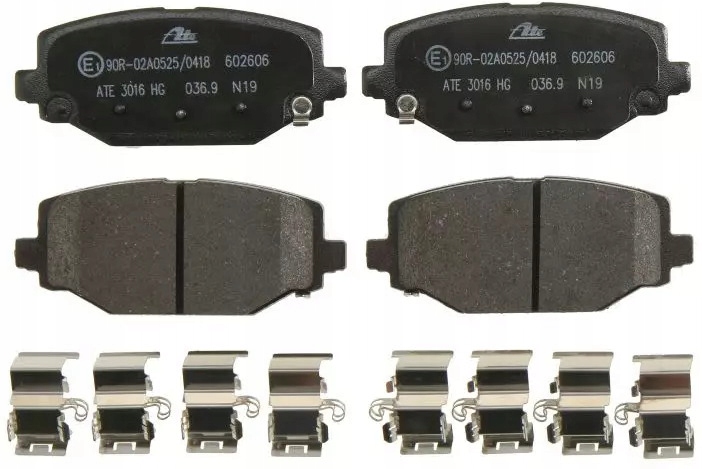 фото №1, Ate тормозные колодки тормозные задняя 13.0460-2606.2