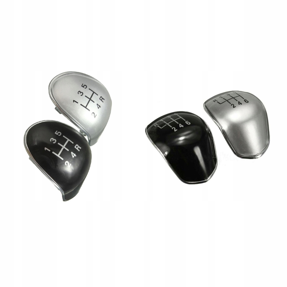 фото №14, Ford focus mk2 fl ручка переключения передач с чехол 5 передач серебристая