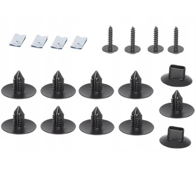 фото №1, Dacia logan renault clio laguna megane talento vivaro набір кліпси підкрилок