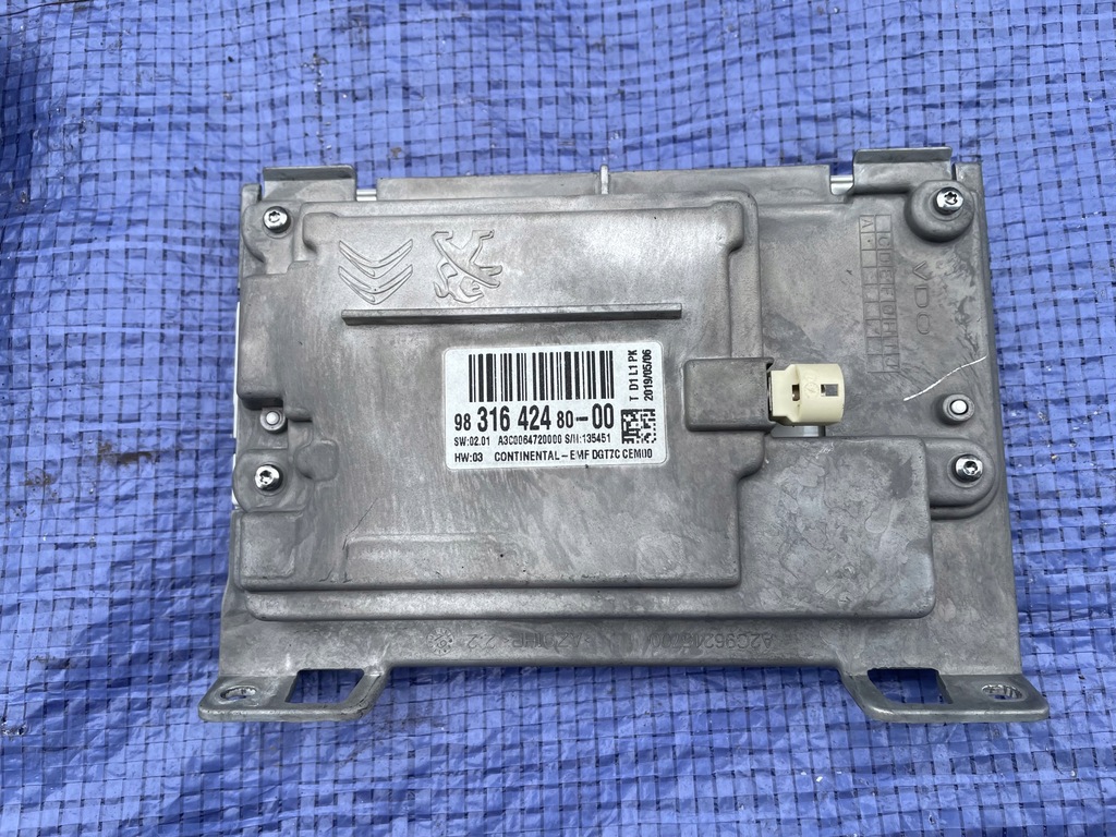 фото №8, Peugeot 208 2008 lift навигация радио панель сенсорный жгут 2019 rok