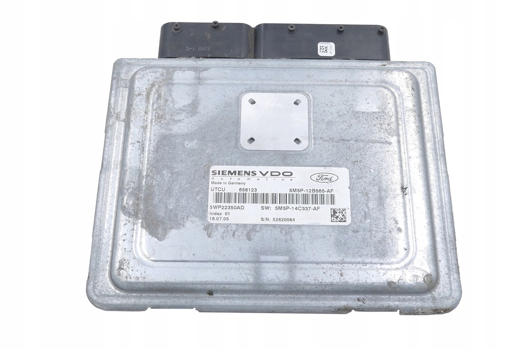 фото №1, Блок управления ford focus 5m5p-12b565-af 5wp22350ad программирование