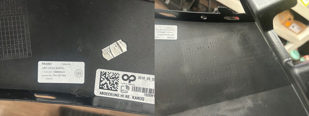 фото №15, Skoda karoq scout 2017-2021 кутик бампера правий задня 57a оригінал