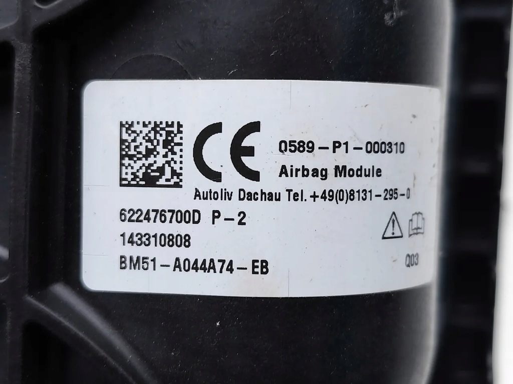 фото №7, Ford focus подушка повітряна подушка безпеки пасажира 2014 хетчбек 4/5dr 10-14