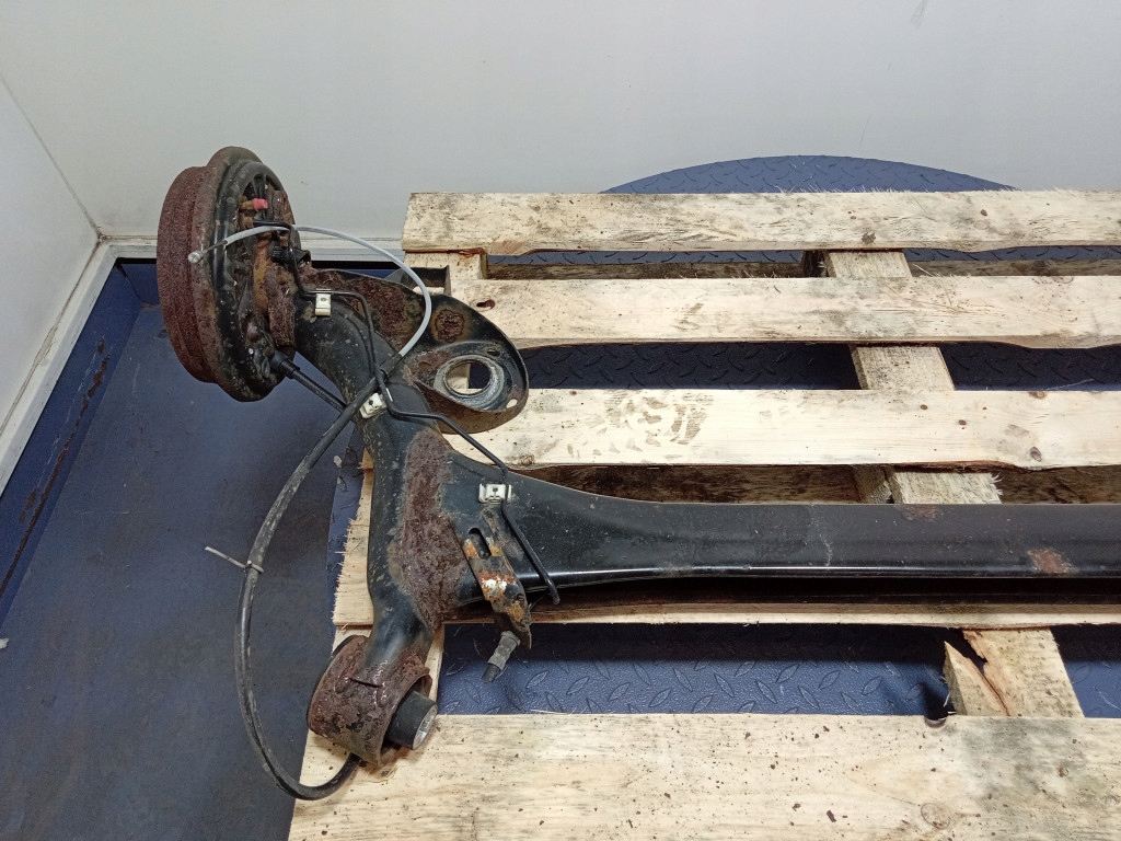 фото №5, Skoda fabia iii 6n hb oś задня балка підвіска задня