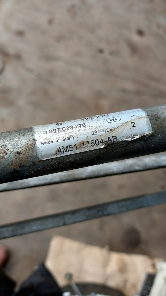 фото №6, Mech. дворник ford focus mk2 2.0tdci kombi