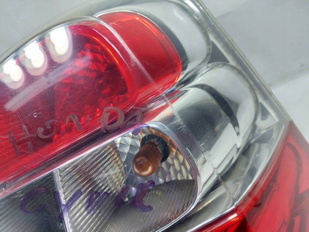 фото №6, Лампа правая задняя задняя вкладыш honda civic vii lift hb
