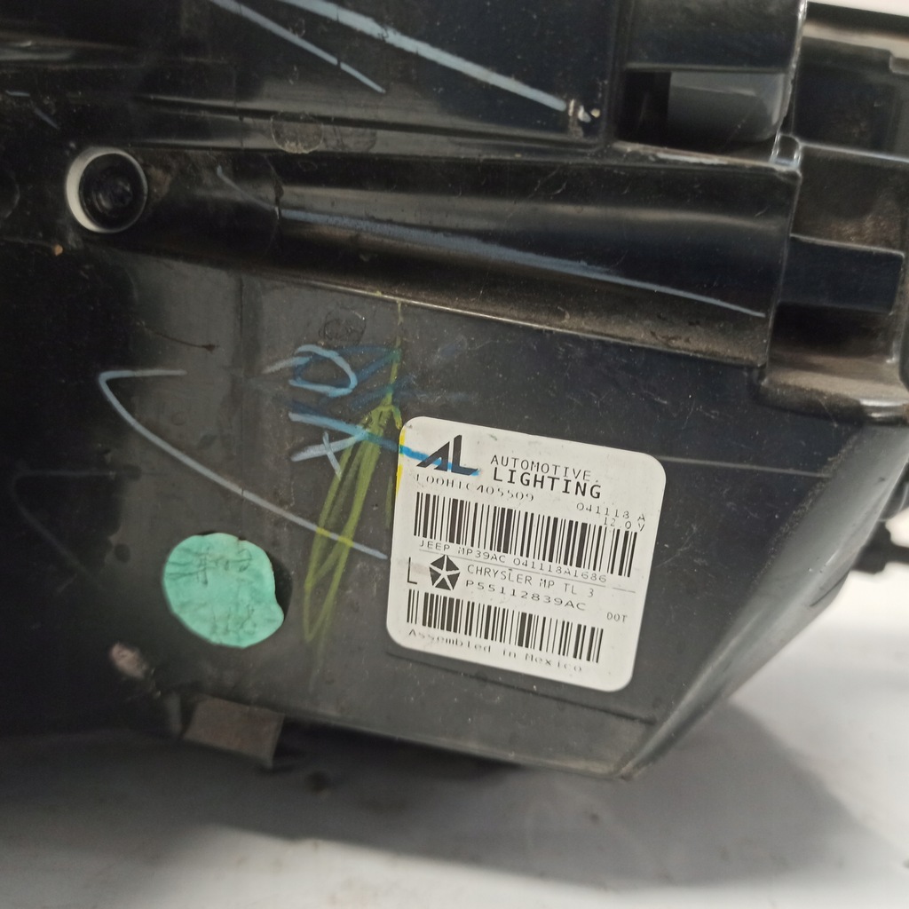 фото №11, Jeep compass 2017-2021 лампа лівий задня bez плафон 55112839ac