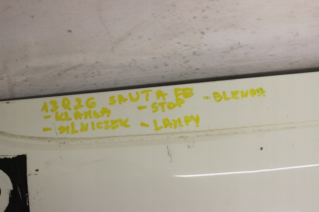 фото №12, Hyundai santa fe ii lift 09r- кришка багажника багажника 3m