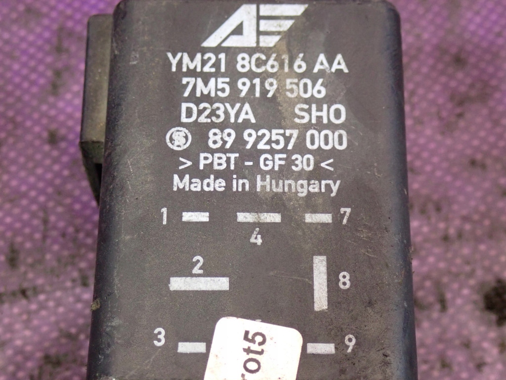 фото №5, Ford galaxy i mk1 lift 2.3 блок управления вентиляторов ym218c616aa 7m5919506