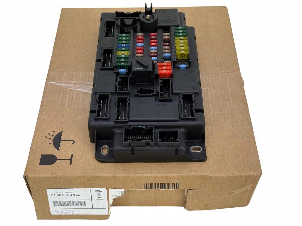 фото №1, Mini r60 countryman модуль коробка запобіжників оригінальна оригінальний номер 9813622