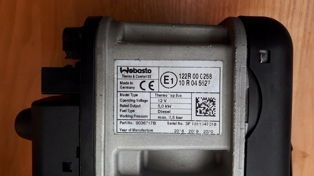 фото №11, Webasto ford tourneo connect kv6h 18k463ad дизель