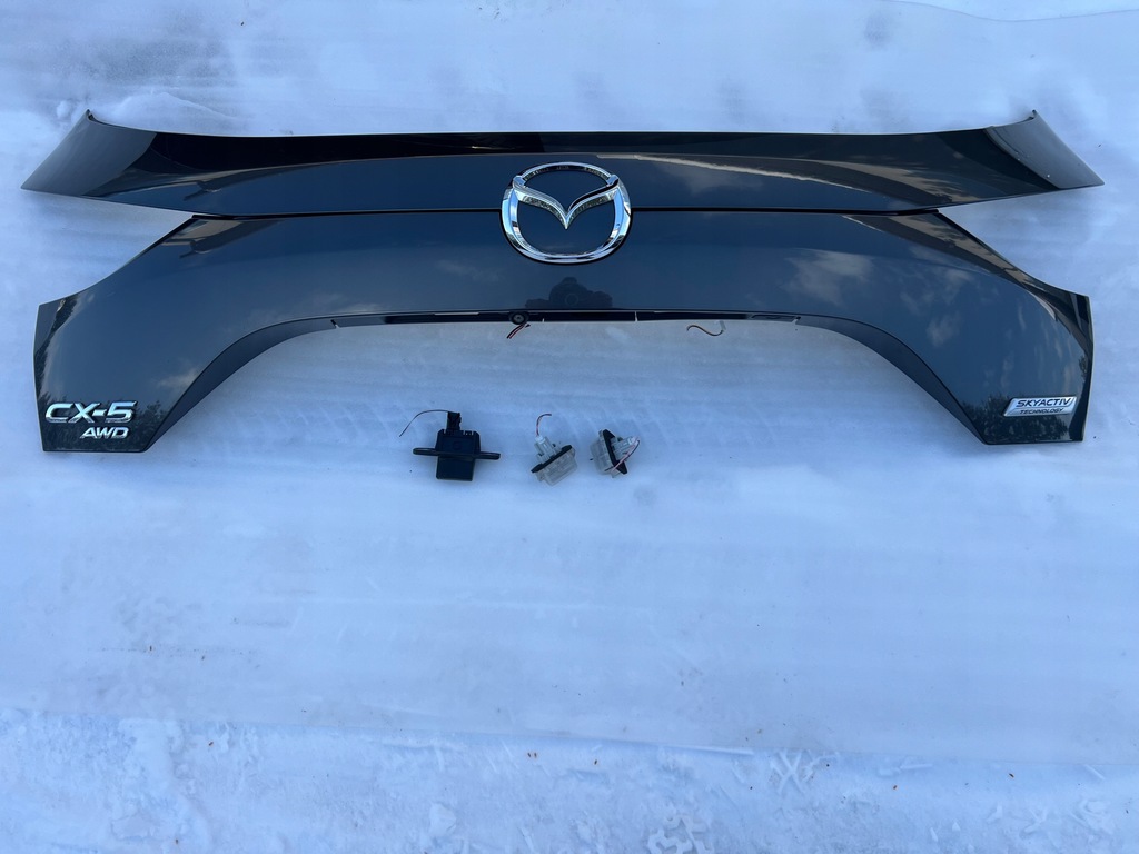 фото №1, Mazda cx-5 kf накладка задняя крышки багажника камера rok 2020 цвет 46g