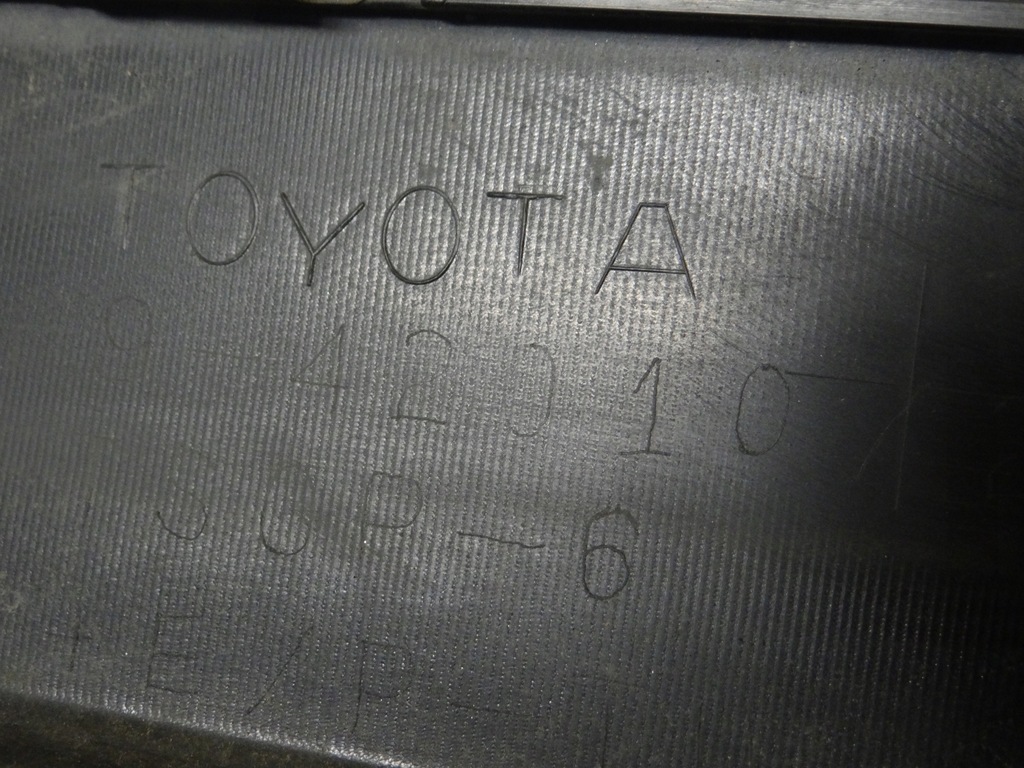 фото №8, Спойлер бампера задняя toyota rav4 rav-4 iv lift 15-