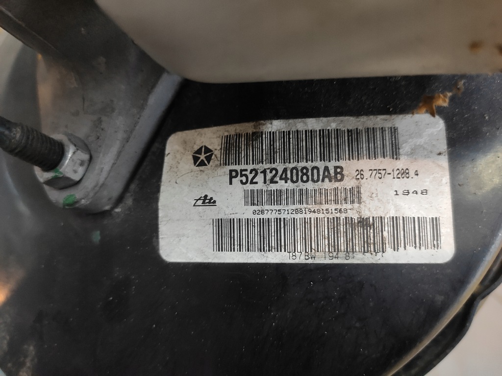 фото №7, Jeep grand cherokee iii wk wh commander xk xh 3.0crd насос усилитель тормозов тормозные