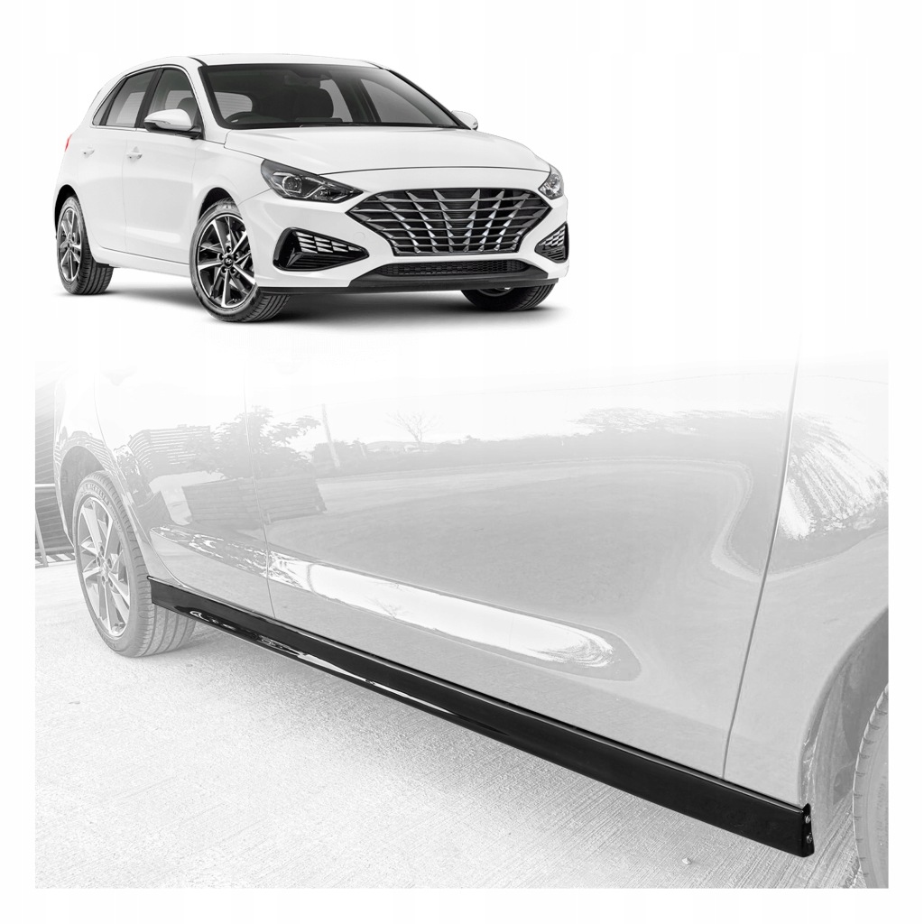 фото №1, Накладки поріг do hyundai i30 iii 2016- хетчбек