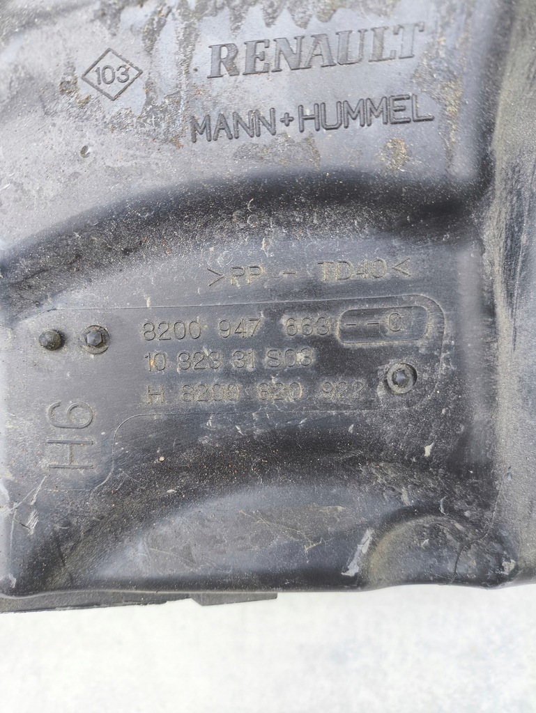 фото №6, Renault scenic iii 8200947663 корпус фільтра повітря scenic iii dci e