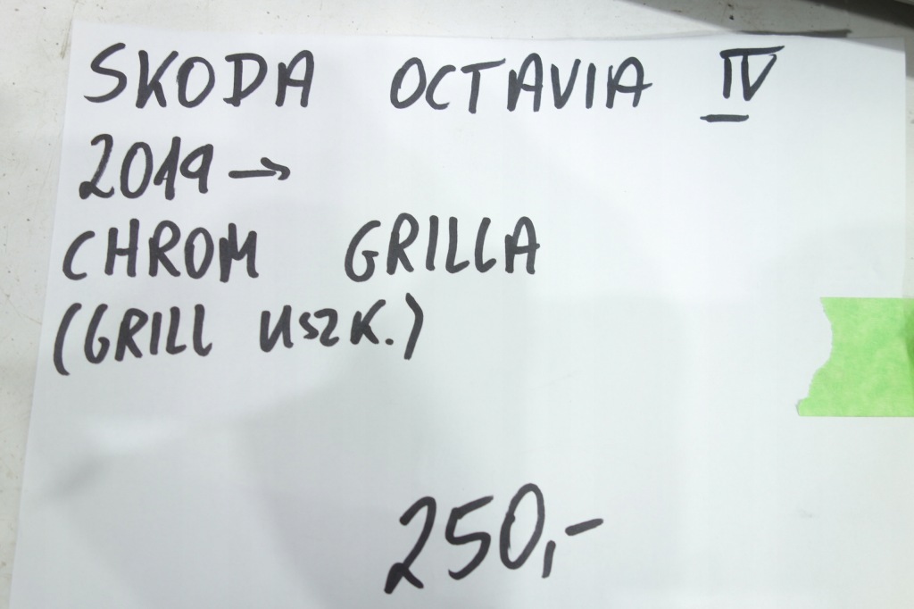 фото №3, Хром решетка skoda octavia iv 4 19-