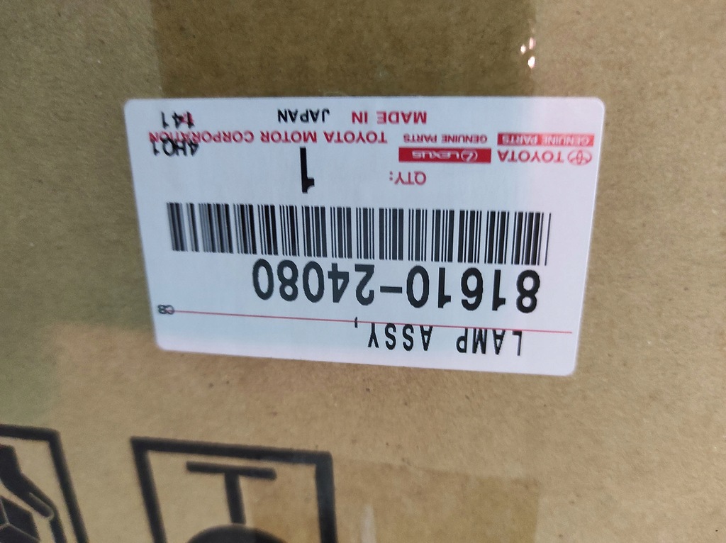 фото №7, Оригинальный номер lexus rc f лампа дневная правая -14 81610-24080